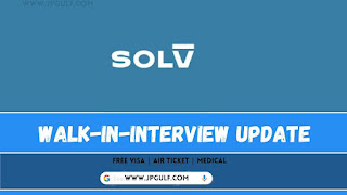 Solv group walk in interview update