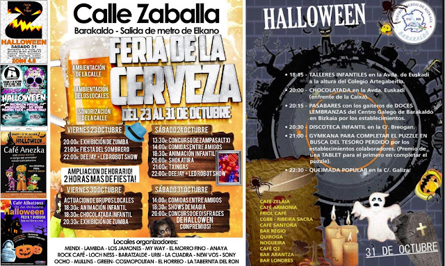 La hostelería de Barakaldo apuesta por Halloween