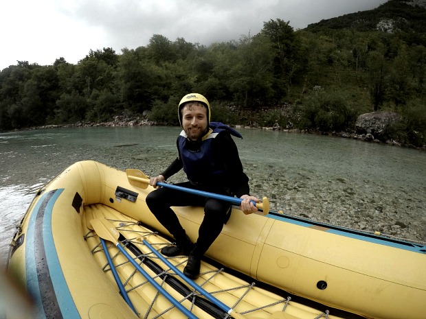 rafting slovenia