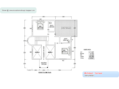 Home plan and elevation - 2138 Sq. Ft