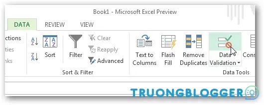 Cách sử dụng Data Validation trong Excel tạo list nhập nhanh dữ liệu Cách sử dụng Data Validation trong Excel tạo list nhập nhanh dữ liệu