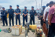 4 Nelayan Pelaku Boom Ikan di Laut Morowali Diamankan PSDKP Bitung