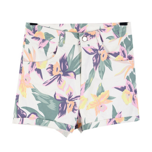 Pastel Orchid Low Rise Shorts