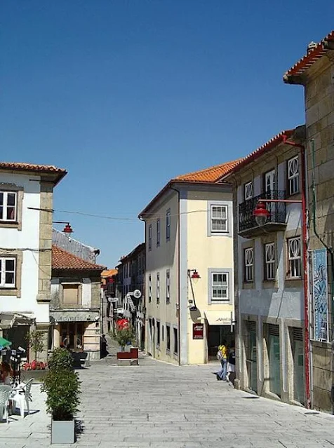 Ruas do centro histórico da Guarda