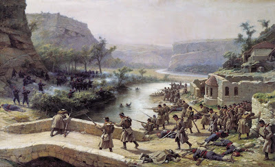 П. Ковалевский.Бой у Иваново-Чифлик 2 октября 1877 года. 1887