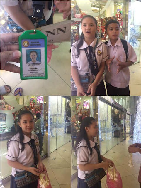 Touching Story Of Young Kids In Their Uniforms Selling Sampaguita In Front Of Trinoma! READ IT HERE!