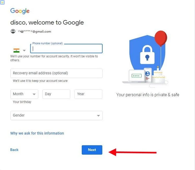 كيفية إنشاء حساب Google Drive على الكمبيوتر