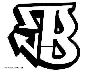 Graffiti Letter B