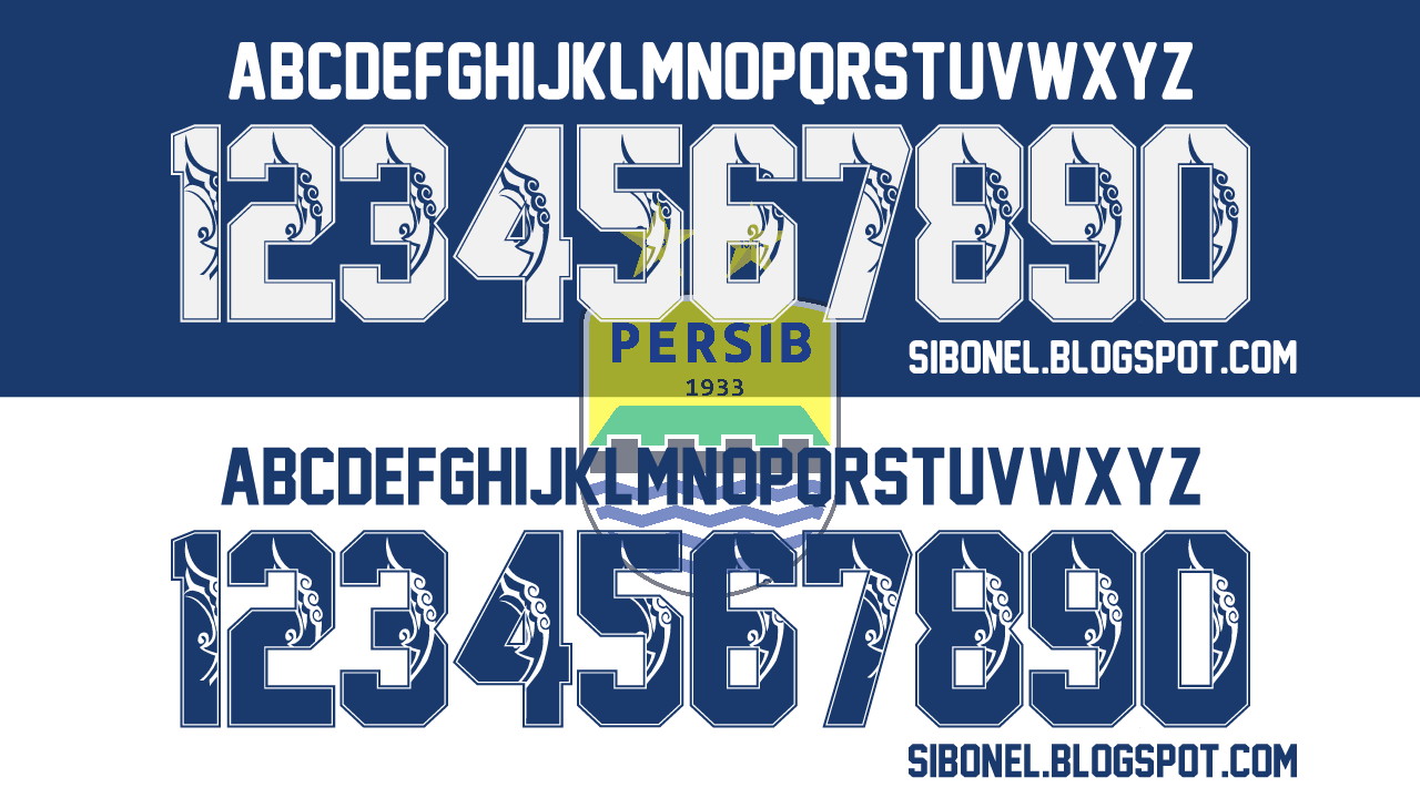 Download Font Jersey Persib 2019 Blog Sibonel