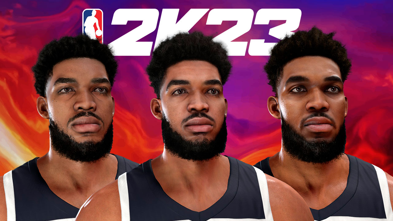 NBA 2K23 Karl Anthony-Towns Cyberface