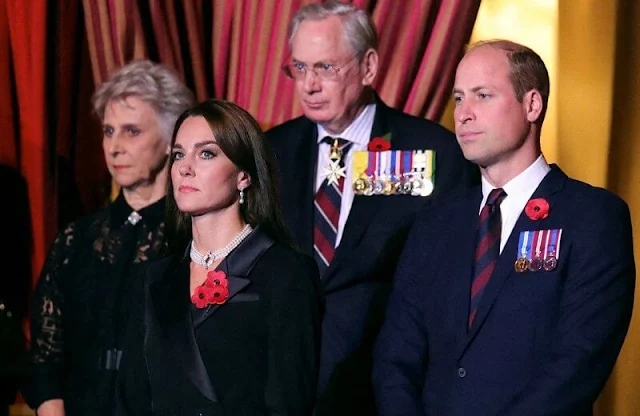 King Charles, Prince and Princess of Wales, the Earl and Countess of Wessex, Princess Anne, Queen Consort and Princess Alexandra