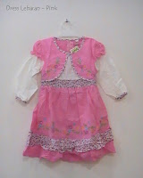 Putri busana, dress pesta anak warna pink