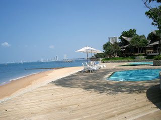 beach and swimming pool