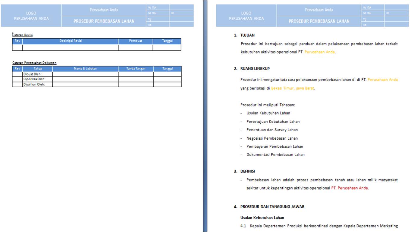 PT. Sistem Manajemen Utama: Dokumen Panduan Siap Pakai 
