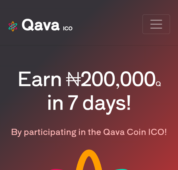 How can I join QAVA ICO Investment - formerly known as Zenora and make 200,000 in 7 days