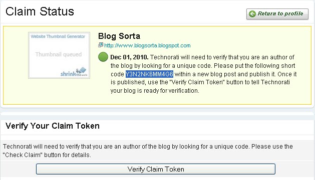 Cara Lengkap Mendaftar Blog Di Technorati - Article 