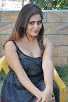 Pragya Nayan New Fresh Telugu Actress Stunning Transparent Black Deep neck Dress ~  Exclusive Galleries 059.jpg
