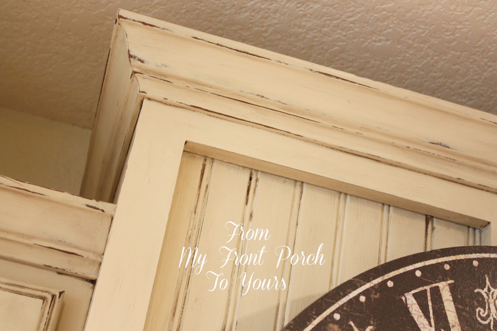 waxing for paper From My Yours: Front Kitchen To Using Cabinet Painting Tutorial Porch