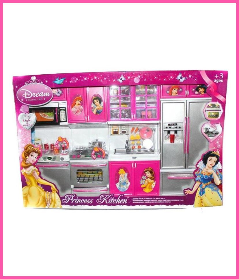 19 Princess Kitchen Set LATEST BEAUTIFUL FROZEN BATTERY OPERATED MODERN KITCHEN PLAY SET  Princess,Kitchen,Set