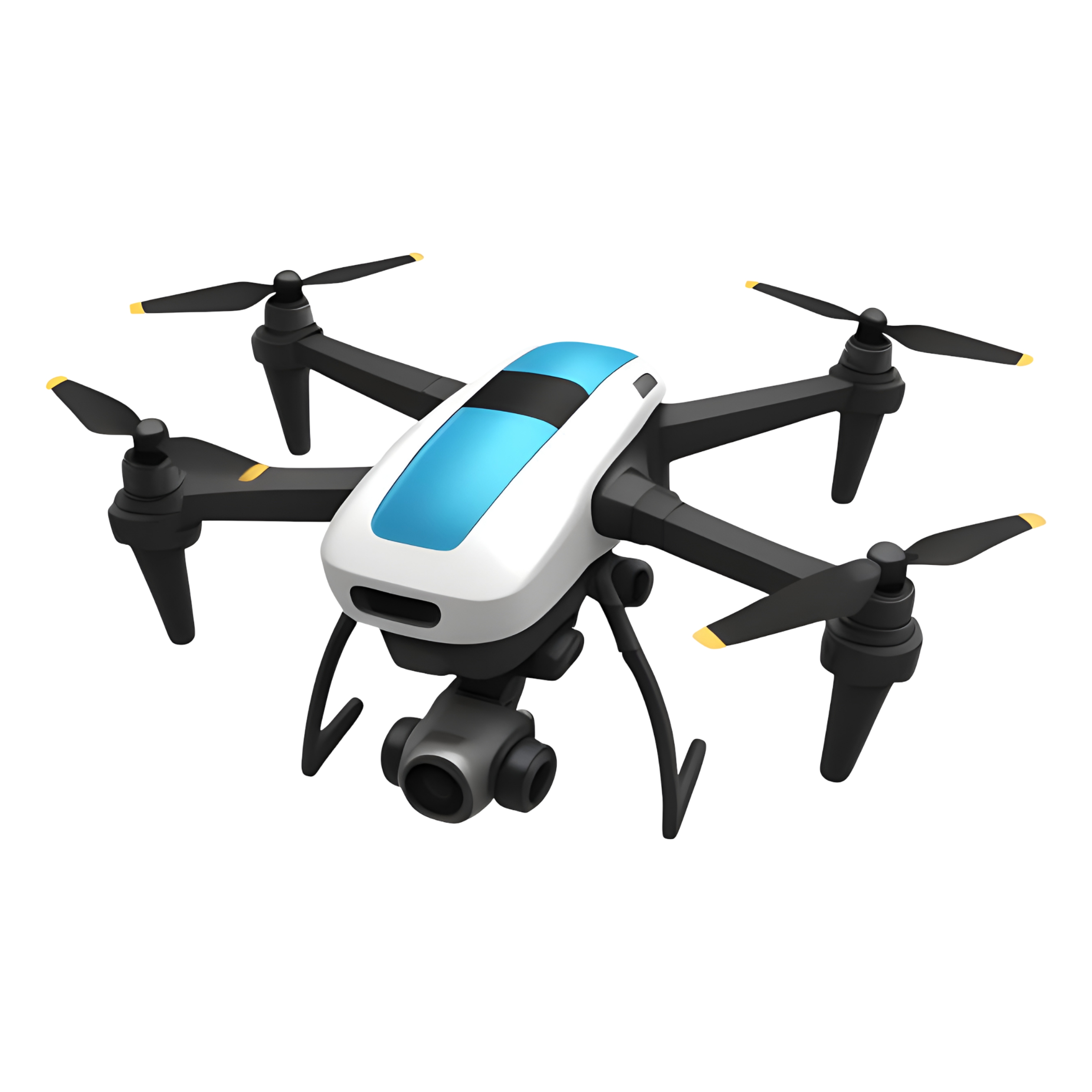 Drone technology illustration design