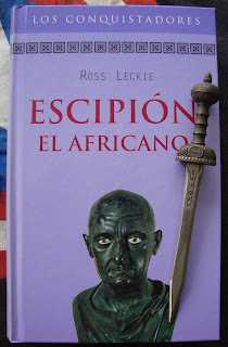 Portada del libro Escipión, El Africano, de Ross Leckie