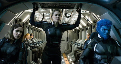 Image of Rose Byrne, Nicholas Hoult and Jennifer Lawrence in X-Men Apocalypse