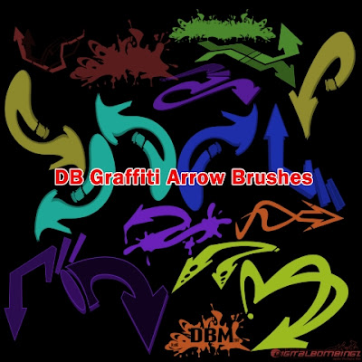 Graffiti Arrow Brushes For You Picture