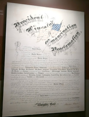 Emancipation Proclamation Signed by President Lincoln