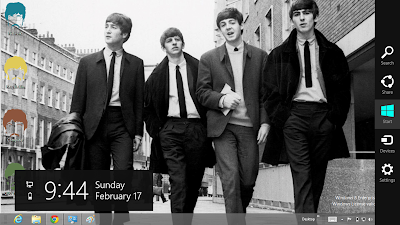 The Beatles Windows 8 Theme