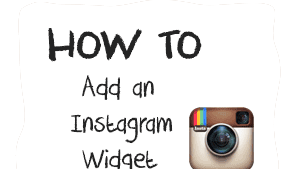 How To Add an Instagram Widget in a Blogger Blog