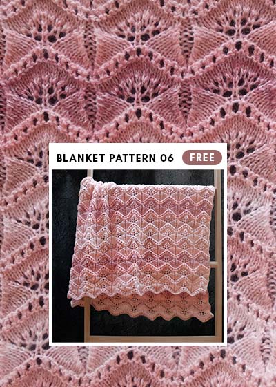 Gingko Leaf blanket, free pattern, written instructions, charts, and PDF files.