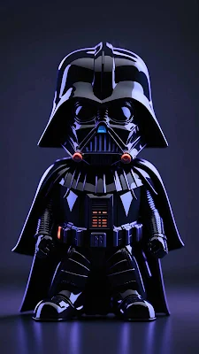 Mini Darth Vader Mobile Wallpaper is a free high resolution image for Smartphone iPhone and mobile phone.