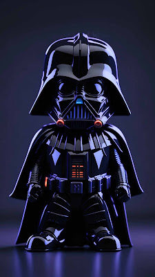 Mini Darth Vader Mobile Wallpaper is a free high resolution image for iPhone smartphone and mobile phone.