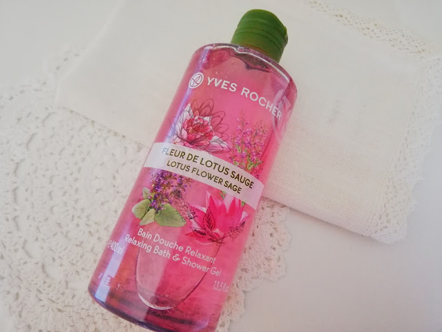 yves rocher bagnodoccia fiore di loto e salvia