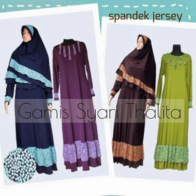 RUMAH HIJAB SAVANA: GAMIS JERSEY MAXI SET BERGO BISA PESAN 