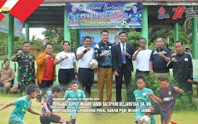 PJ Bupati Muaro Jambi Hadiri Final liga ASKAB PSSI U-21