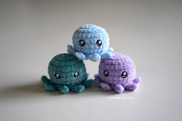 20 Minute Crochet Octopus Squish