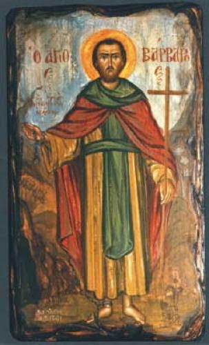 Saint Barbarus The Myrrh-Gusher