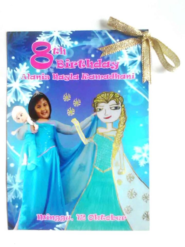 Diary Nayla: Happy 8th Frozen Birthday Alanis Nayla Ramadhani