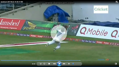 Wahab Riaz brilliant Catch