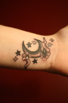 Star Tatoo Style on Hand