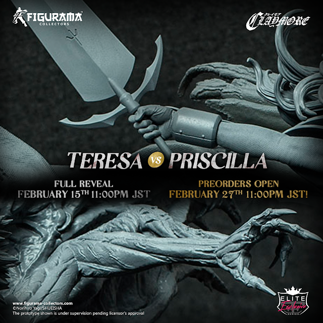 Figurama Collectors anuncia la figura Teresa vs. Priscilla Elite Exclusive Statue