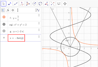 grafik x=-3sin(y) di geogebra