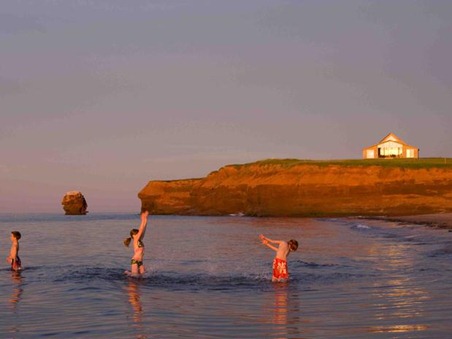 Cavendish Beach, Ilha do Príncipe Edward, Canadá