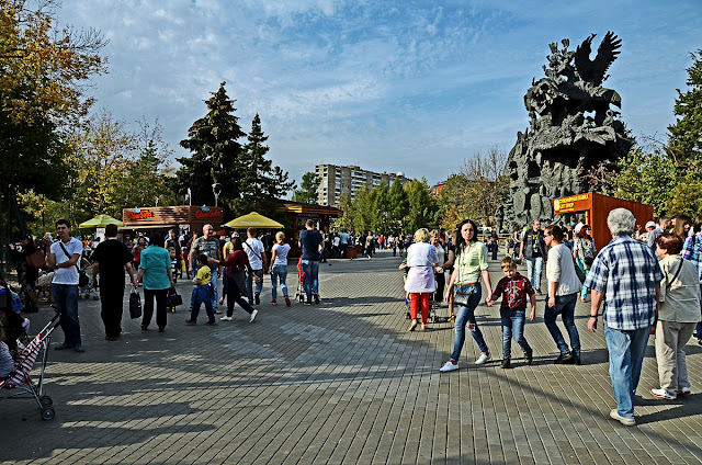 московский зоопарк с детьми