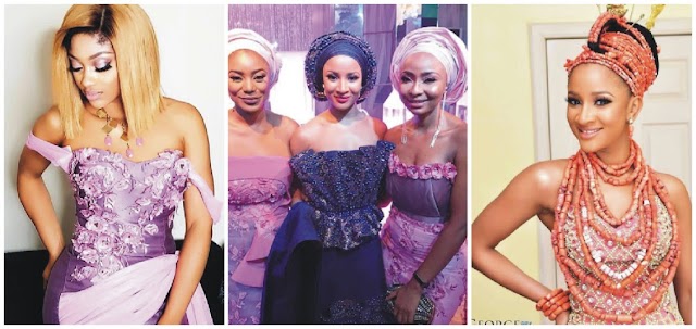 Big Babes Dazzle @ BANKY W’s Traditional Wedding