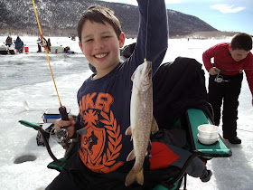 Fish Lake Utah Splake Ice Fishing