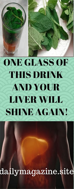 ONE GLASS OF THIS DRINK AND YOUR LIVER WILL SHINE AGAIN!