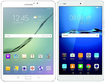 Samsung Galaxy Tab S2 8.0 VE vs Huawei MediaPad M3 8.4