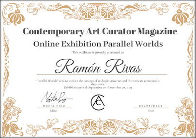 Ramón Rivas, ha sido seleccionado por Contemporary Art Curator Magazine a participar en la Exposición en línea “Mundos Paralelos”